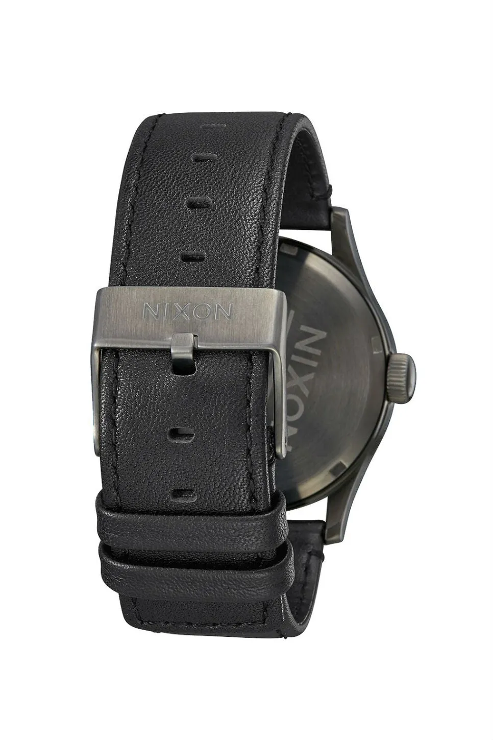 SENTRY LEATHER - GUNMETAL/BLACK sold by REVOLVR Menswear product image thumbnail 3