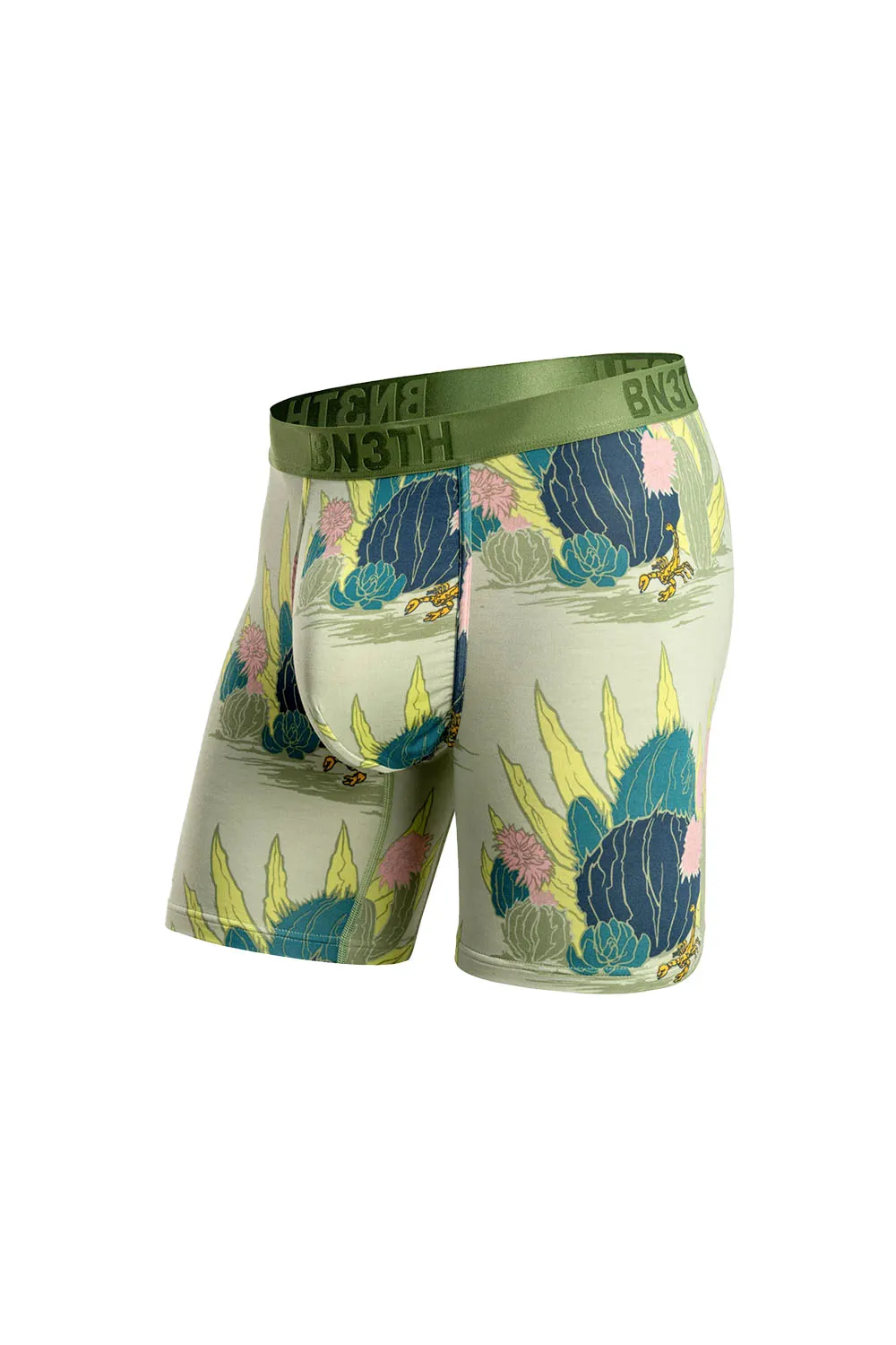 CLASSICS BOXER BRIEF Cactus Floral Fair Green sold by REVOLVR Menswear