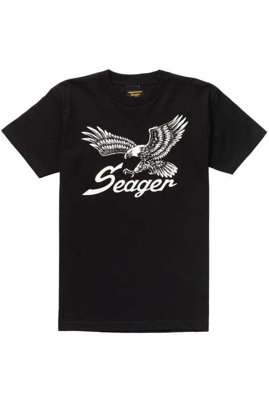 WINGSPAN TEE Black sold by REVOLVR Menswear