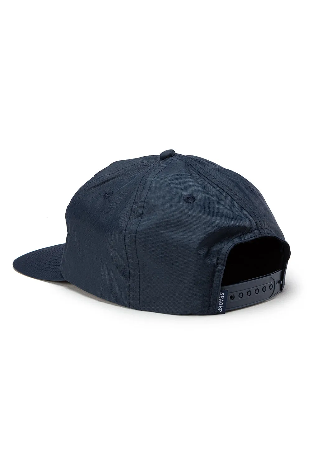 RAMBLIN MAN RIPSTOP NYLON SNAPBACK Navy sold by REVOLVR Menswear product image thumbnail 3