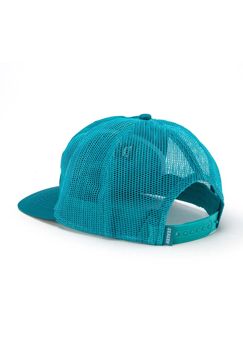 WHITEWATER NYLON MESH SNAPBACK Alpine Blue sold by REVOLVR Menswear product image thumbnail 3