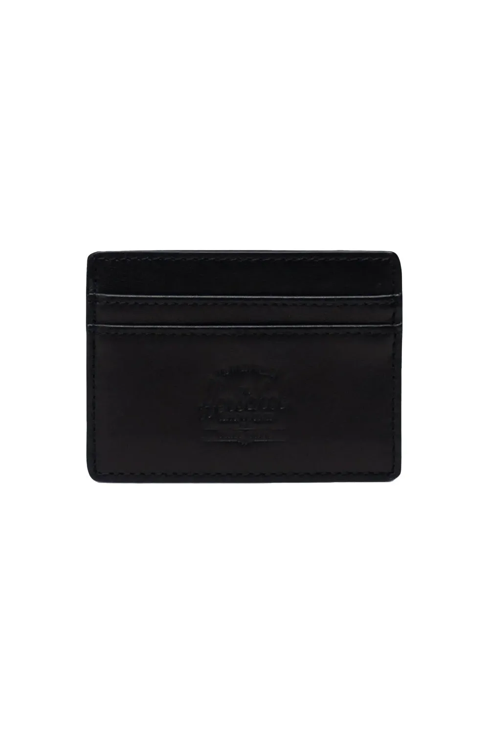 CHARLIE CARDHOLDER LEATHER Black sold by REVOLVR Menswear