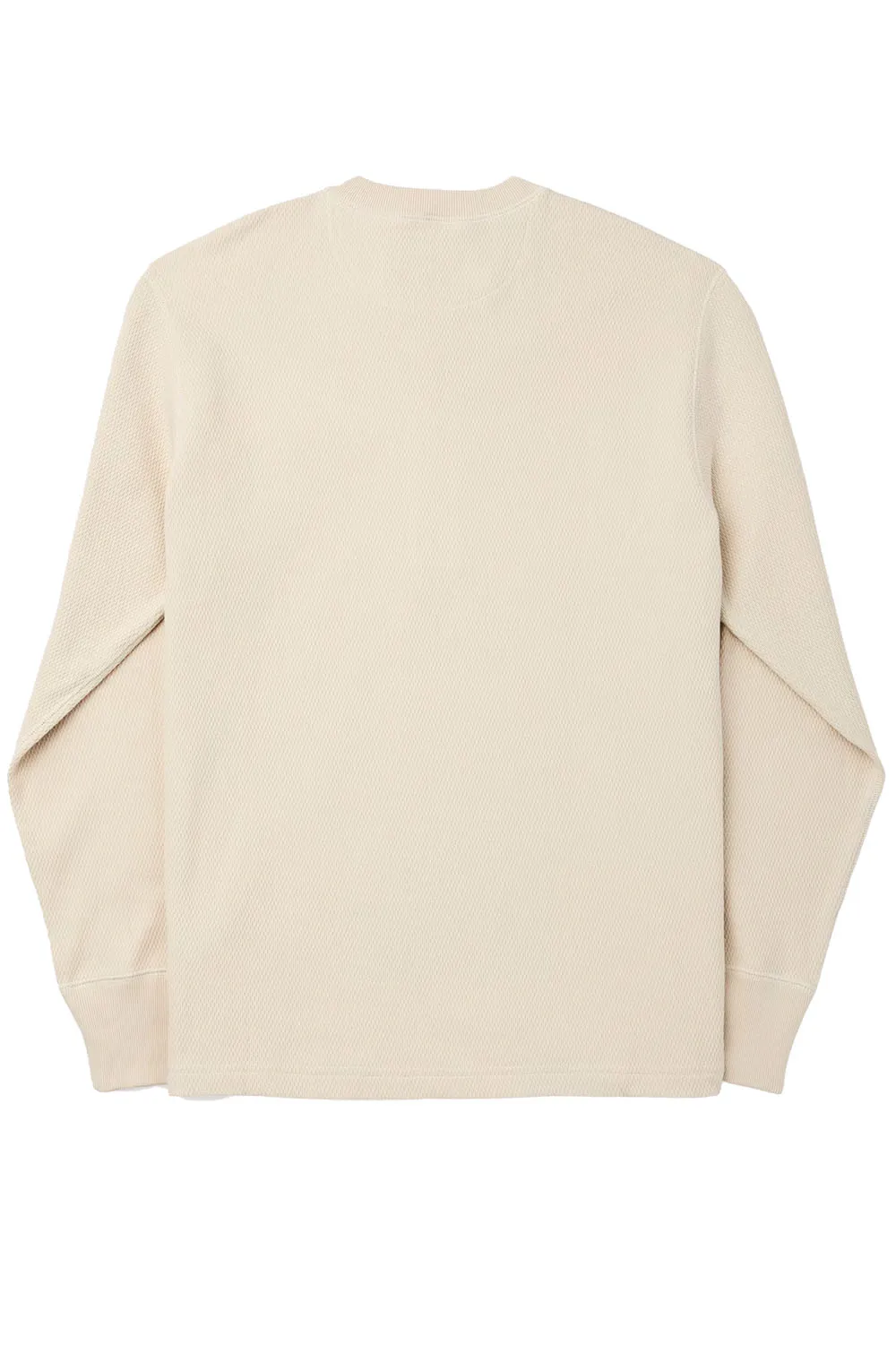 WAFFLE KNIT HENLEY Sand sold by REVOLVR Menswear product image thumbnail 2