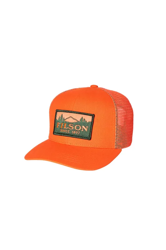 LOGGER MESH CAP Blaze Orange sold by REVOLVR Menswear