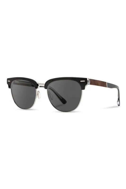 EUGENE - BLACK/ELM BURL/GREY sold by REVOLVR Menswear