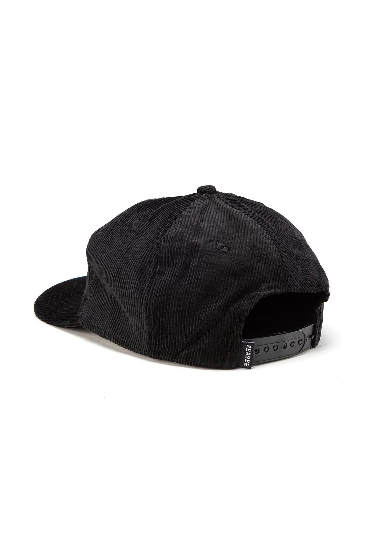 BIG CORDUROY SNAPBACK Black sold by REVOLVR Menswear product image thumbnail 3