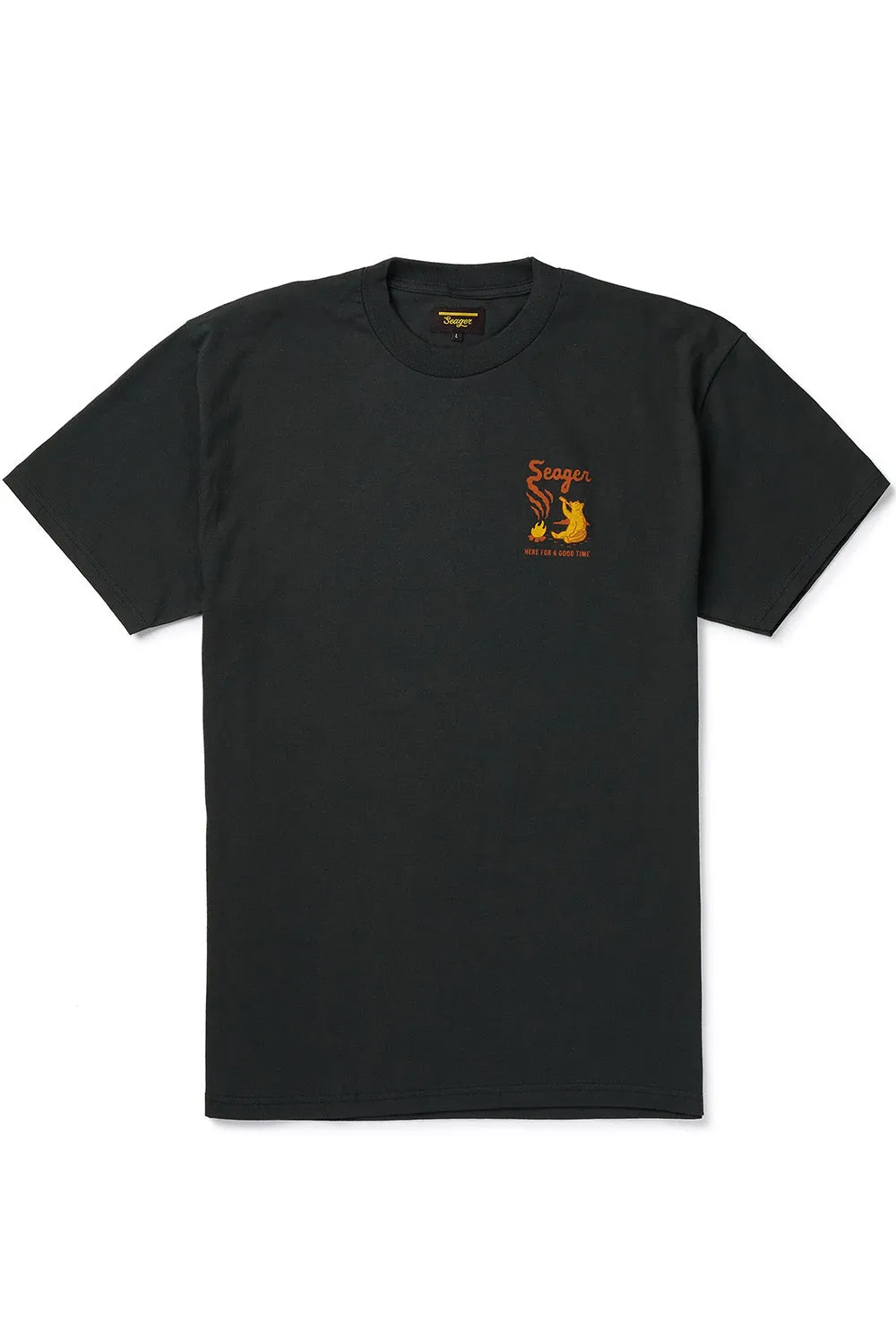 SMOKEY TEE Coal sold by REVOLVR Menswear
