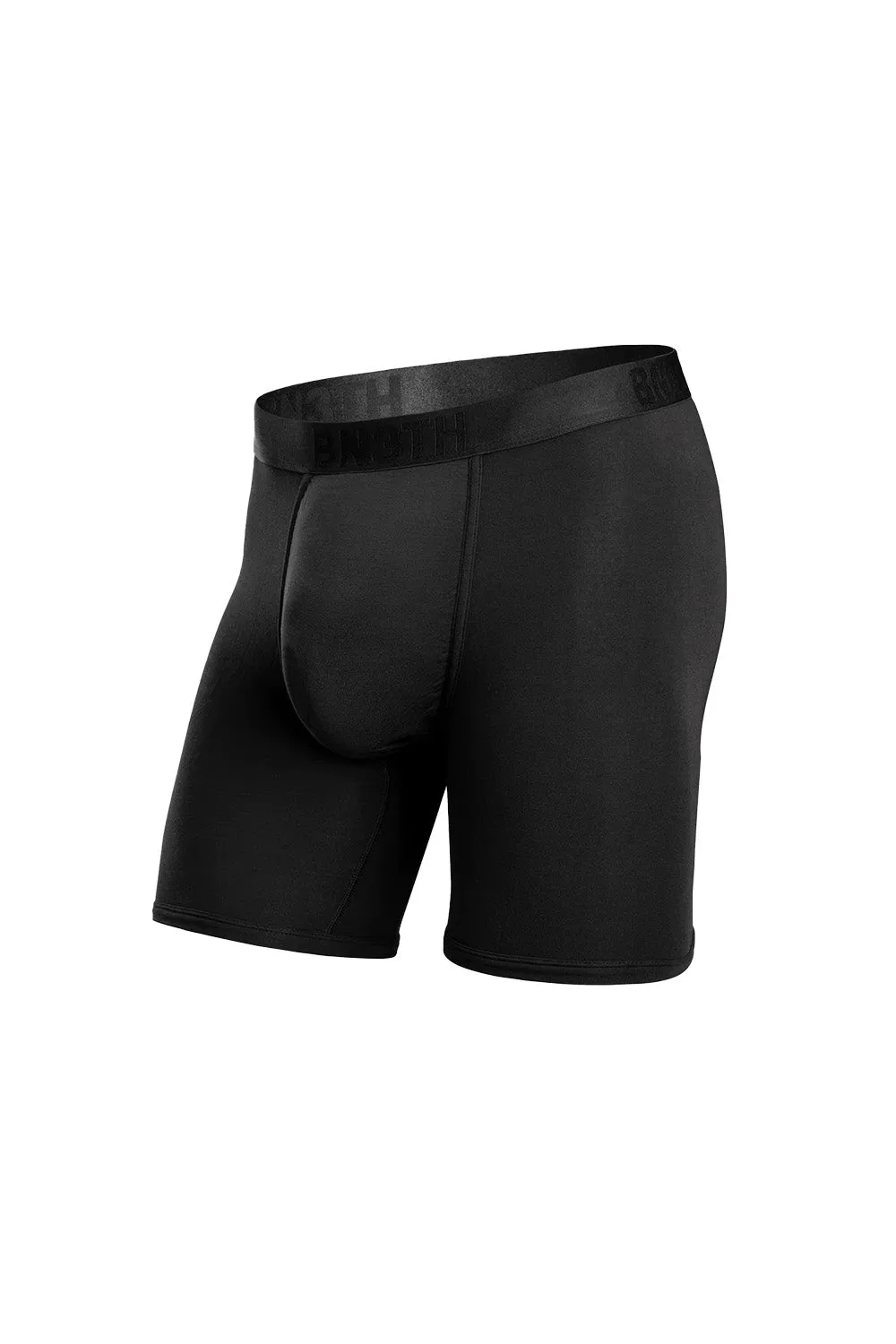 CLASSIC BOXER BRIEF WITH FLY Black sold by REVOLVR Menswear