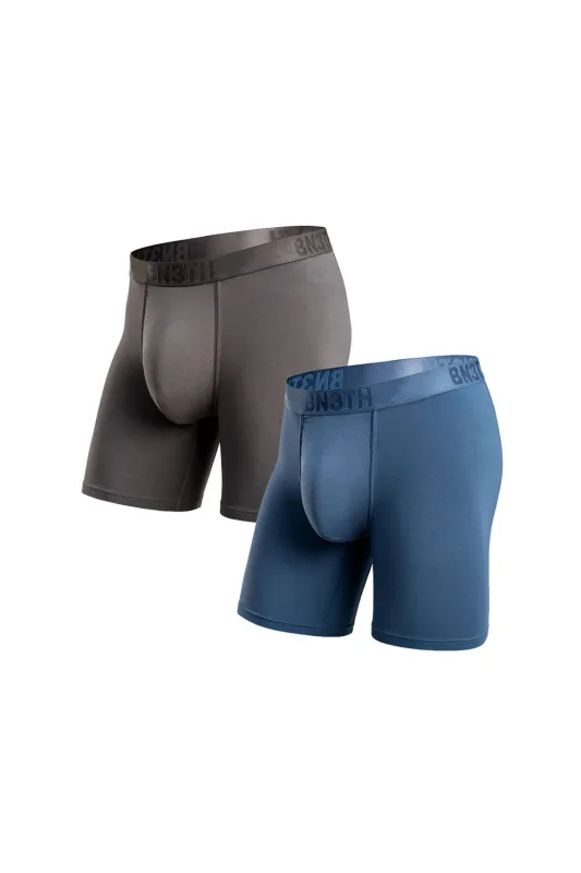 CLASSICS BOXER BRIEF 2 PACK Gargoyle/Fog sold by REVOLVR Menswear