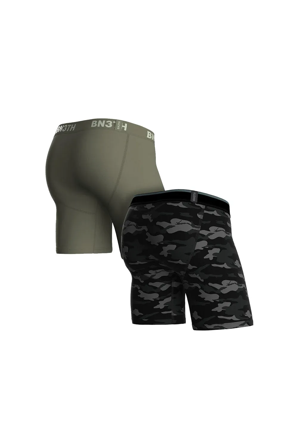 CLASSICS BOXER BRIEF 2 PACK Pine/Covert Camo sold by REVOLVR Menswear product image thumbnail 2