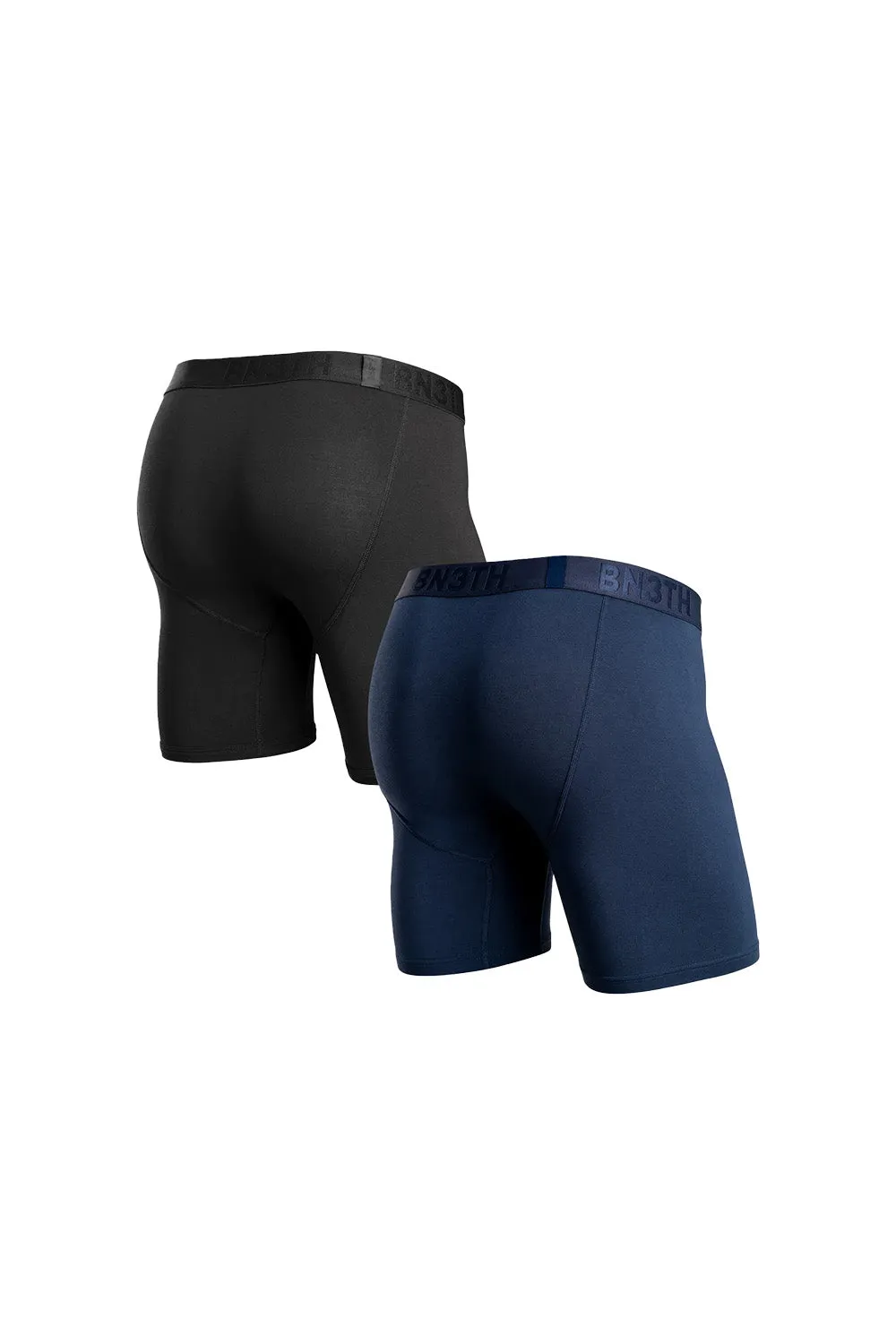 CLASSICS BOXER BRIEF 2 PACK Black/Navy sold by REVOLVR Menswear product image thumbnail 2
