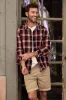 BLANKET SHIRT Marine Nostalgic Plaid sold by REVOLVR Menswear