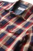 BLANKET SHIRT Marine Nostalgic Plaid sold by REVOLVR Menswear