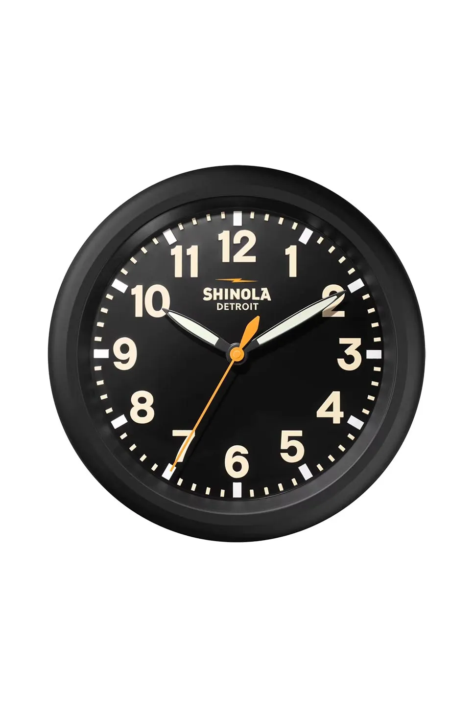 RUNWELL WALL CLOCK - BLACK/BLACK/CREAM sold by REVOLVR Menswear