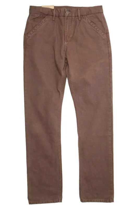 FREENOTE WORKERS CHINO SLIM FIT - 14oz BARK sold by REVOLVR Menswear
