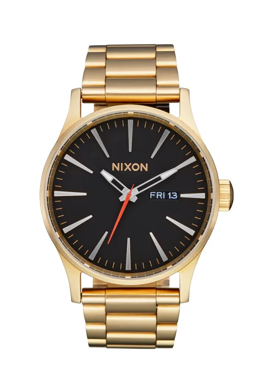 SENTRY SS WATCH - YELLOW GOLD/BLACK sold by REVOLVR Menswear
