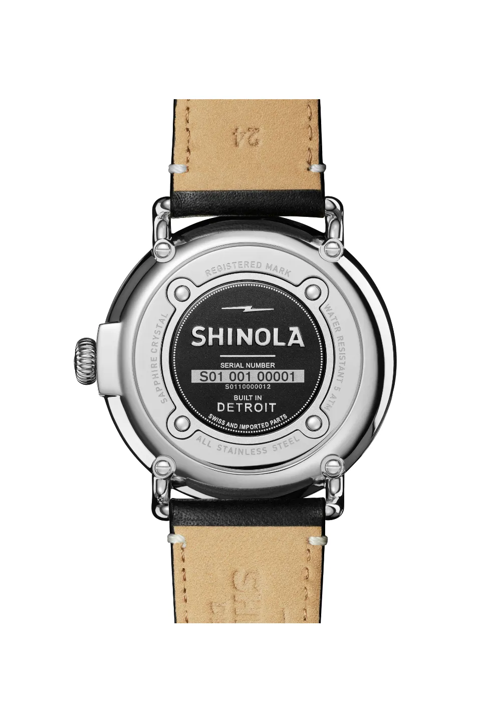 RUNWELL 47mm - BLACK/BLACK sold by REVOLVR Menswear product image thumbnail 4