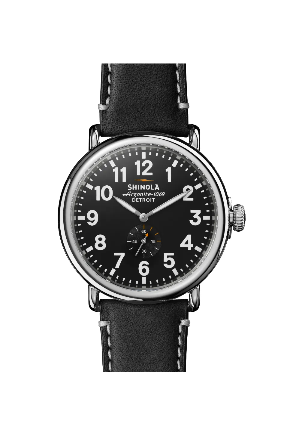 RUNWELL 47mm - BLACK/BLACK sold by REVOLVR Menswear