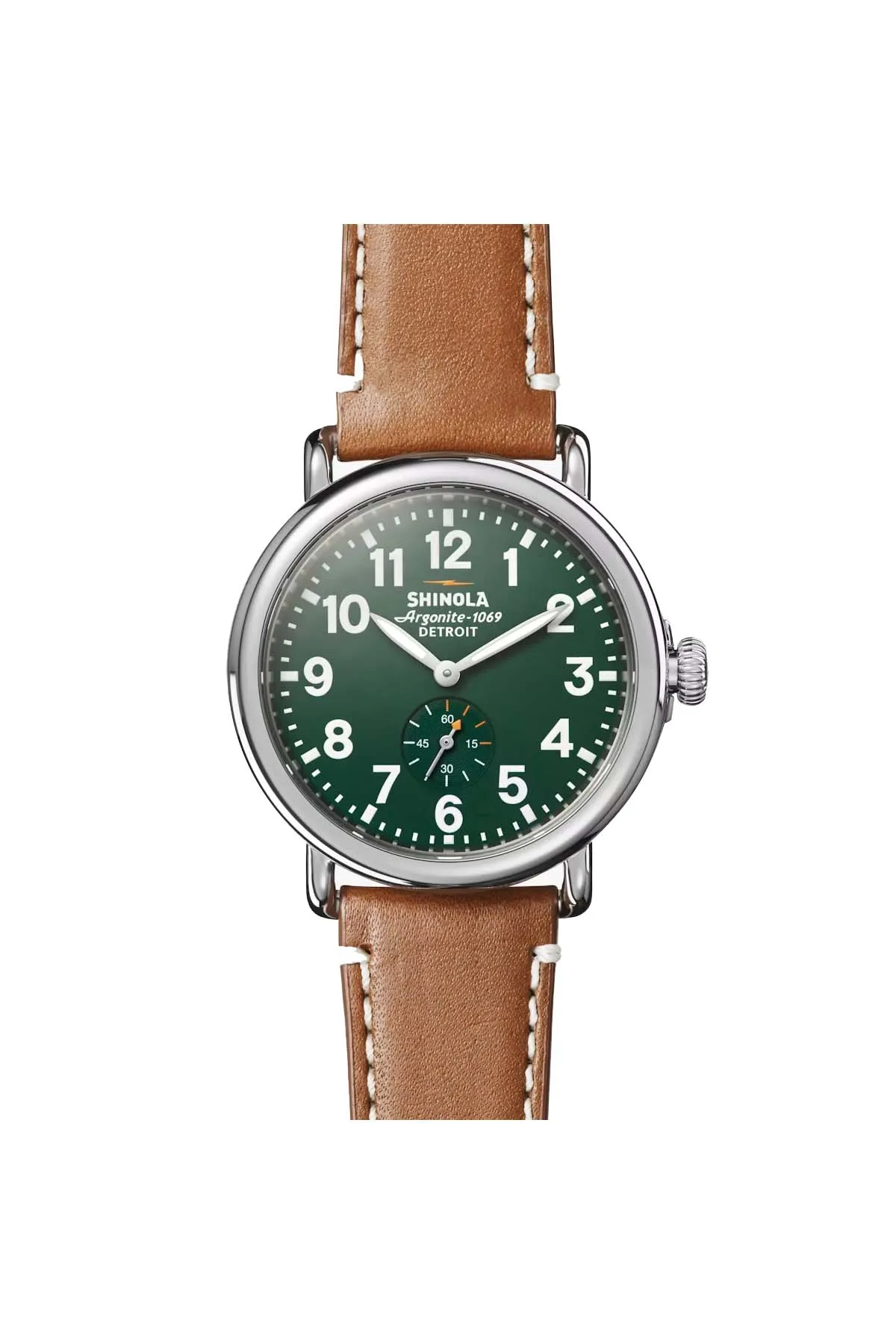 RUNWELL 41mm - GREEN/BROWN sold by REVOLVR Menswear