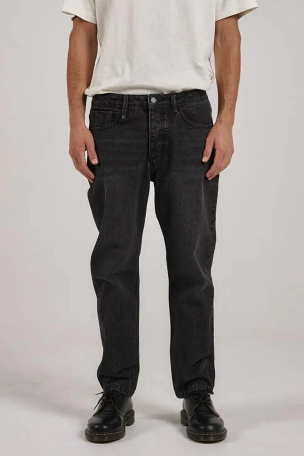 UNCHOPPED DENIM JEAN - SMOKE BLACK sold by REVOLVR Menswear product image thumbnail 2