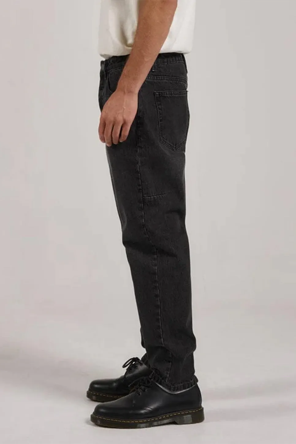 UNCHOPPED DENIM JEAN - SMOKE BLACK sold by REVOLVR Menswear product image thumbnail 3