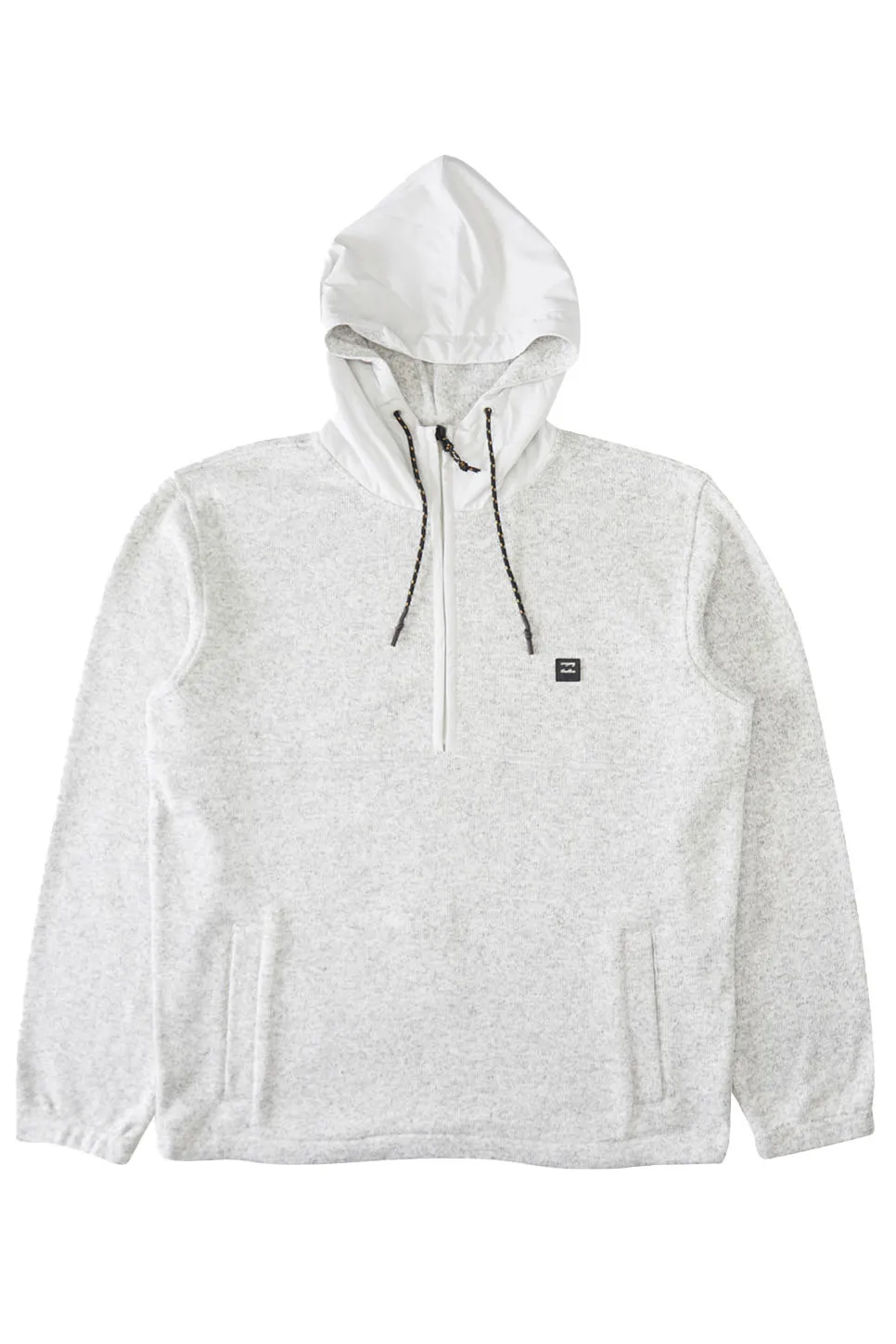 BOUNDARY PO HOODIE Grey Heather sold by REVOLVR Menswear