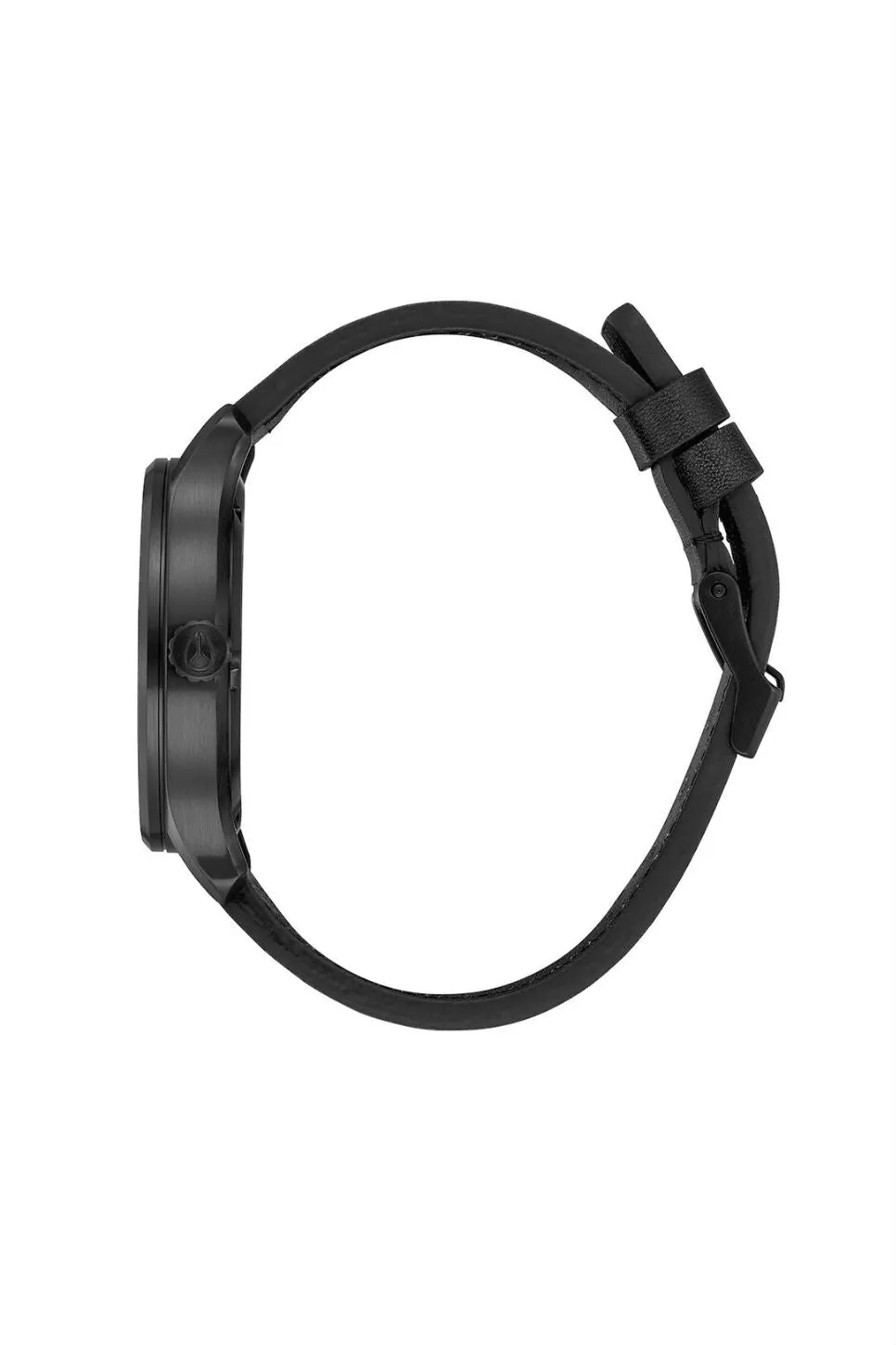 PATROL LEATHER WATCH - BLACK/SILVER/BLACK sold by REVOLVR Menswear product image thumbnail 2