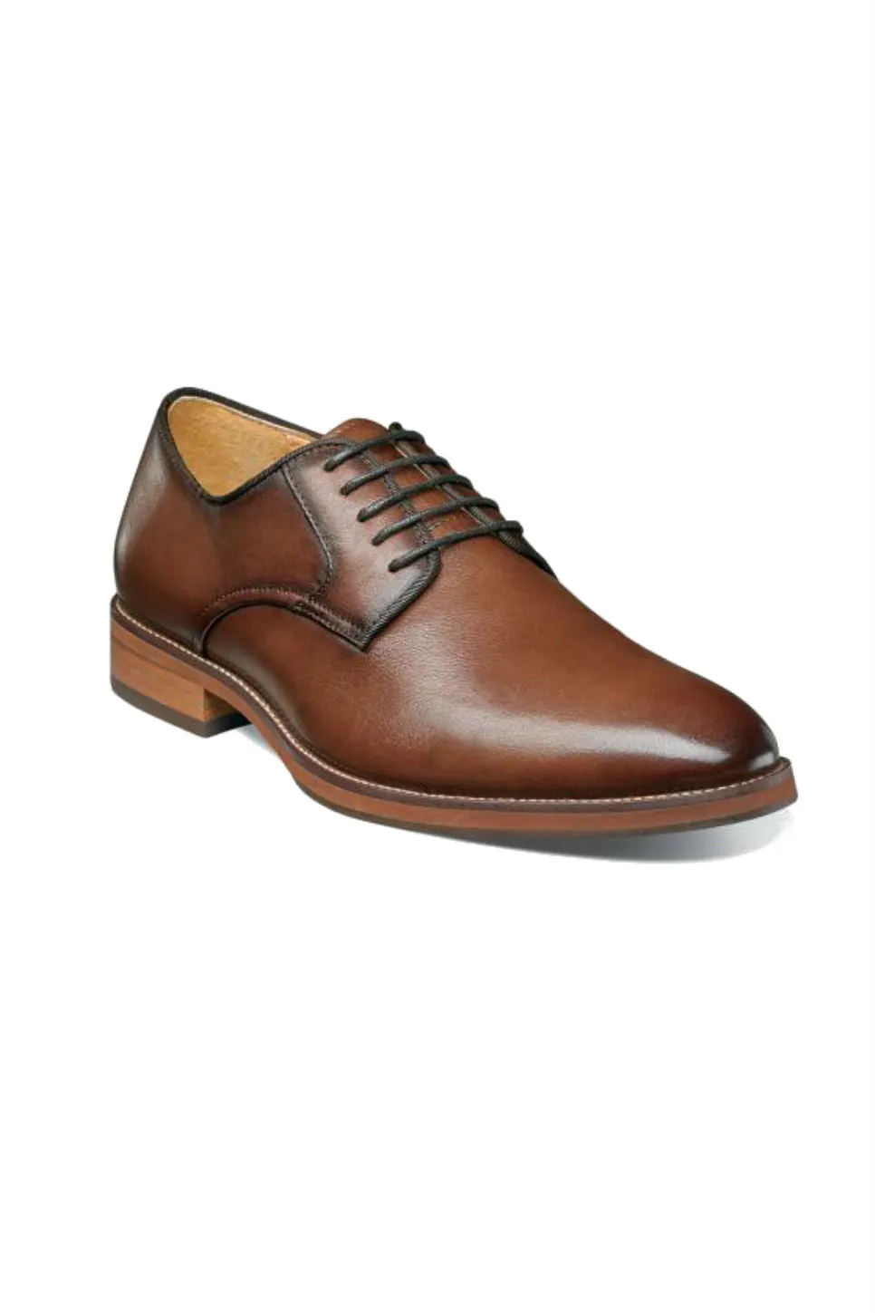 BLAZE PLAIN TOE OXFORD - COGNAC sold by REVOLVR Menswear product image thumbnail 2