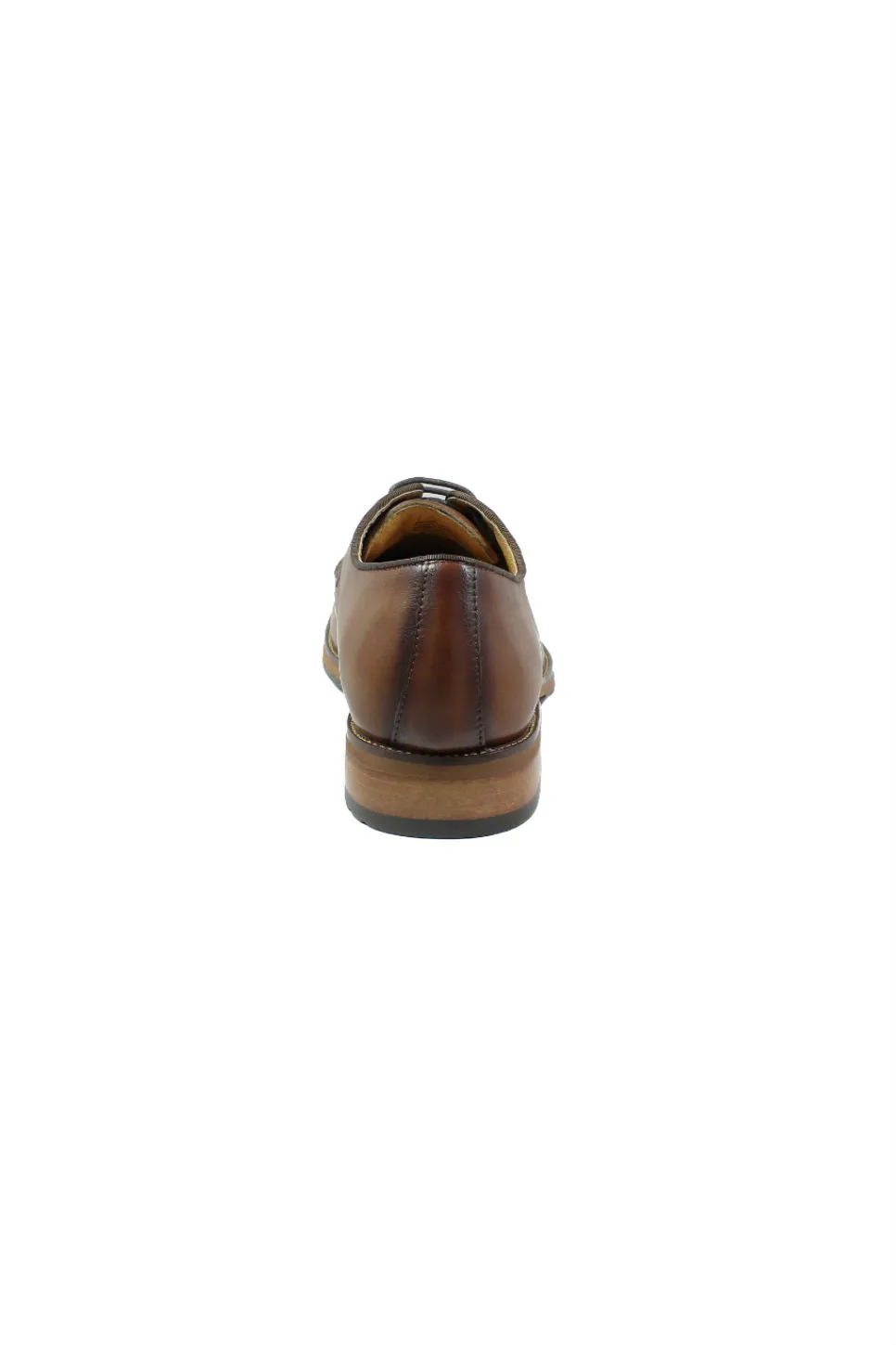 BLAZE PLAIN TOE OXFORD - COGNAC sold by REVOLVR Menswear product image thumbnail 4
