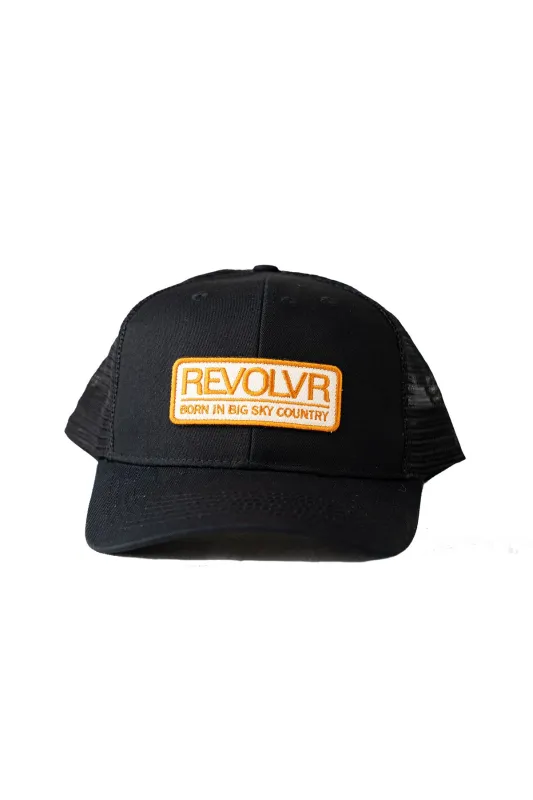 RANCHER TRUCKER HAT Black sold by REVOLVR Menswear