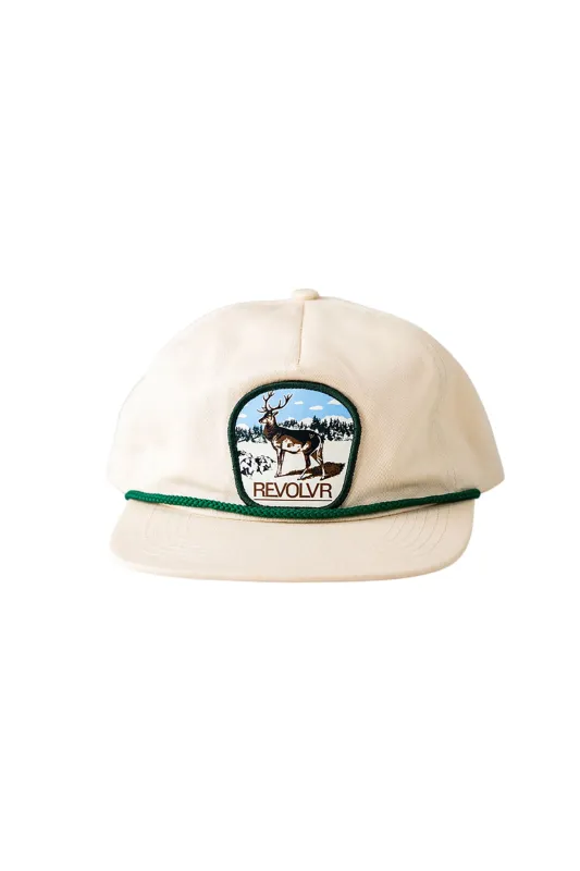 STAG PATCH HAT Off White sold by REVOLVR Menswear
