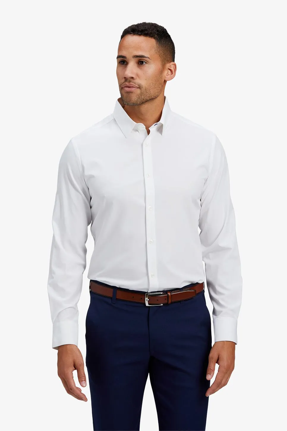 LEEWARD LS Solid White sold by REVOLVR Menswear product image thumbnail 2