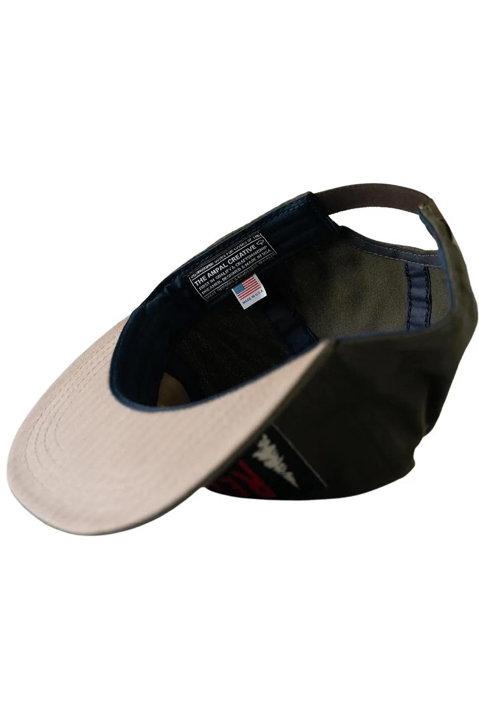 CUSTOM PENNANT SMU STRAPBACK sold by REVOLVR Menswear product image thumbnail 3