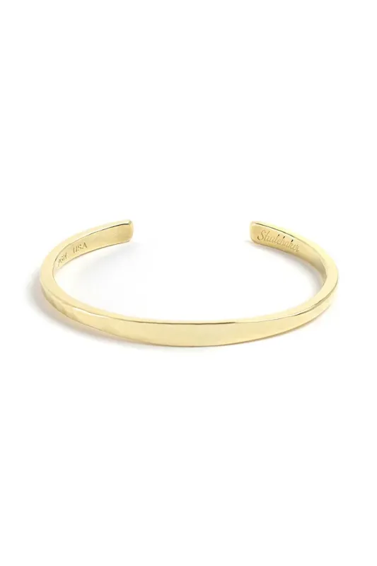WORKSHOP CUFF - POLISHED BRASS sold by REVOLVR Menswear