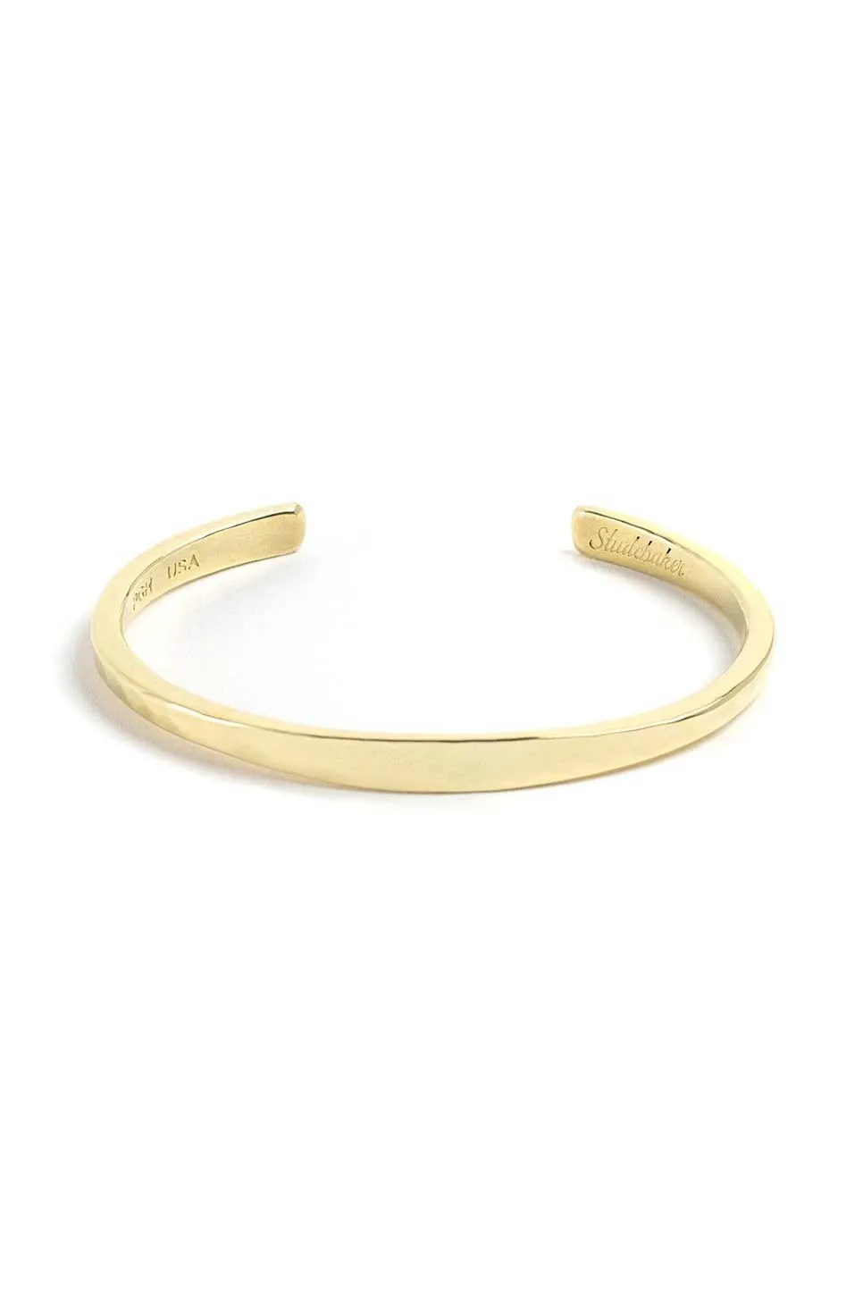 WORKSHOP CUFF - POLISHED BRASS sold by REVOLVR Menswear