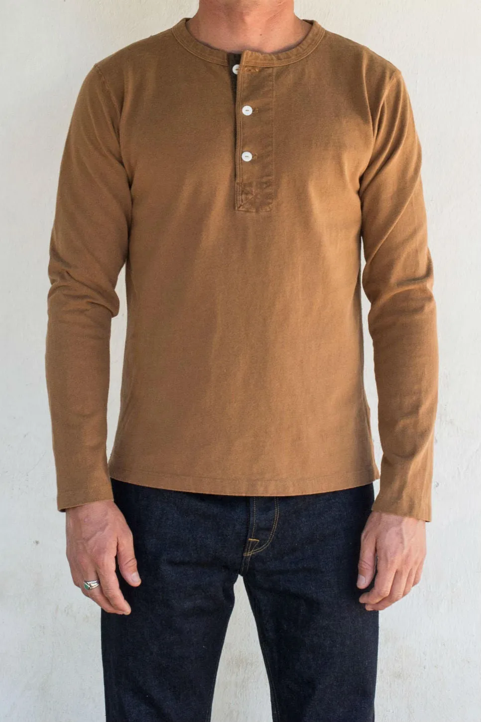 13oz. HENLEY Tobacco sold by REVOLVR Menswear product image thumbnail 2
