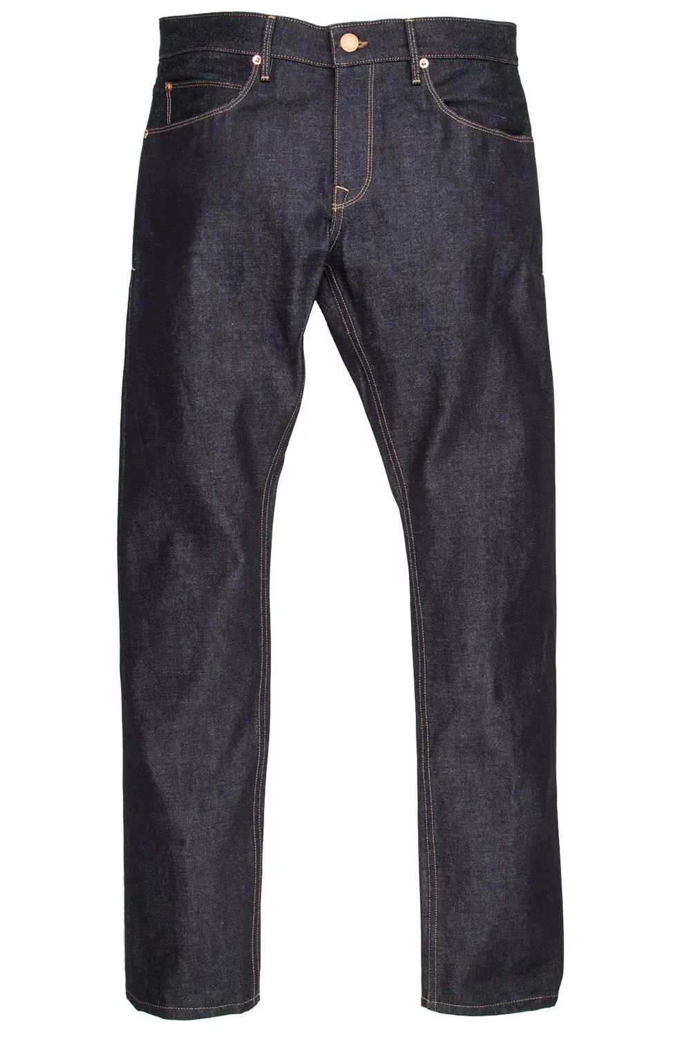 AVILA SLIM TAPER - 14OZ BLUE sold by REVOLVR Menswear