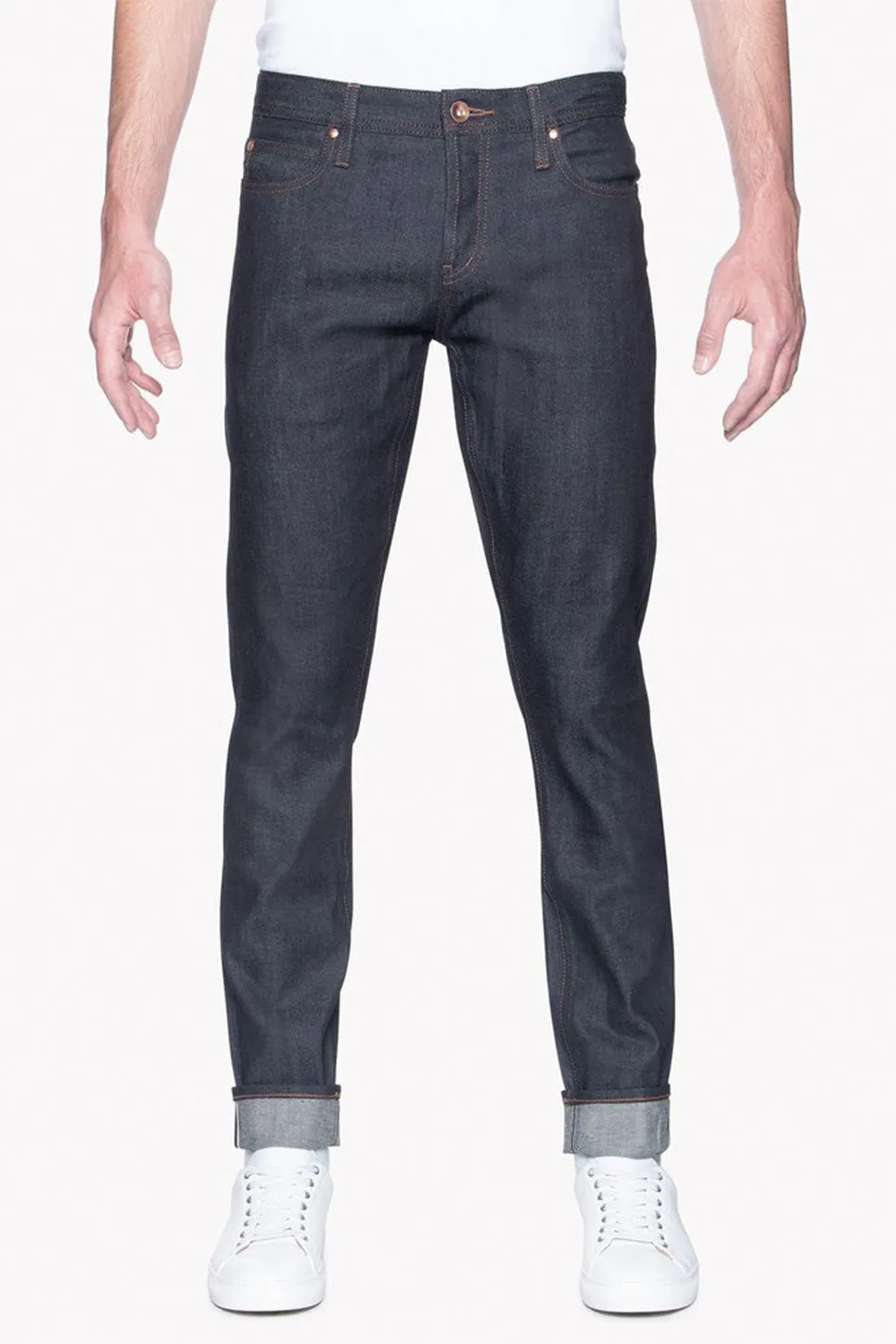 UB422 TIGHT FIT STRETCH SELVEDGE sold by REVOLVR Menswear product image thumbnail 2
