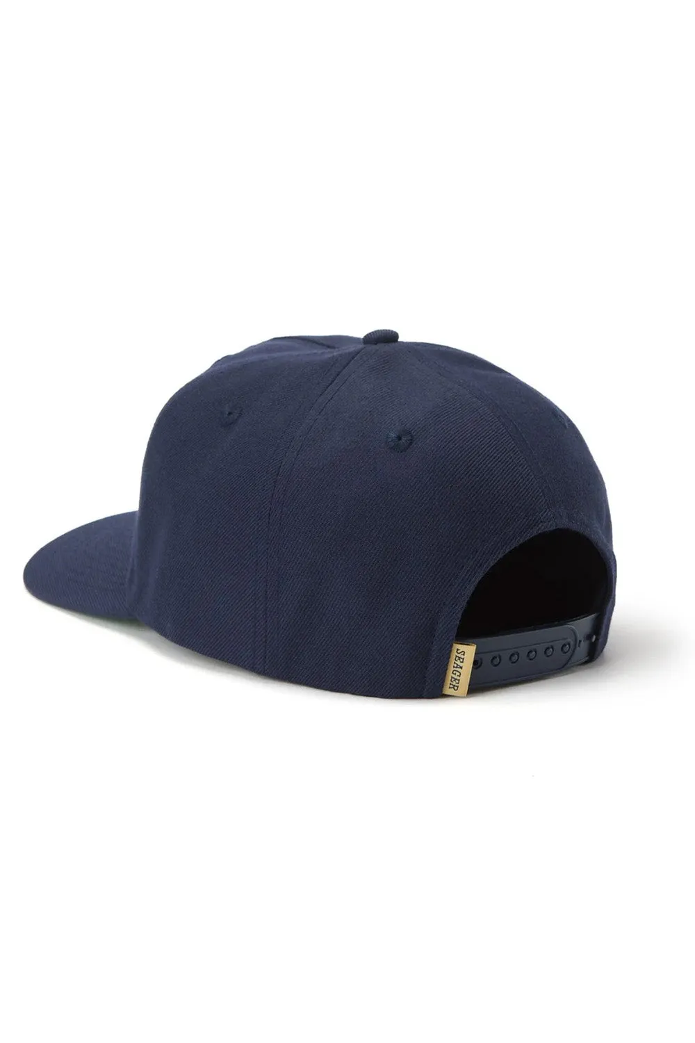 SEAGER WESTERN SNAPBACK Navy sold by REVOLVR Menswear product image thumbnail 3