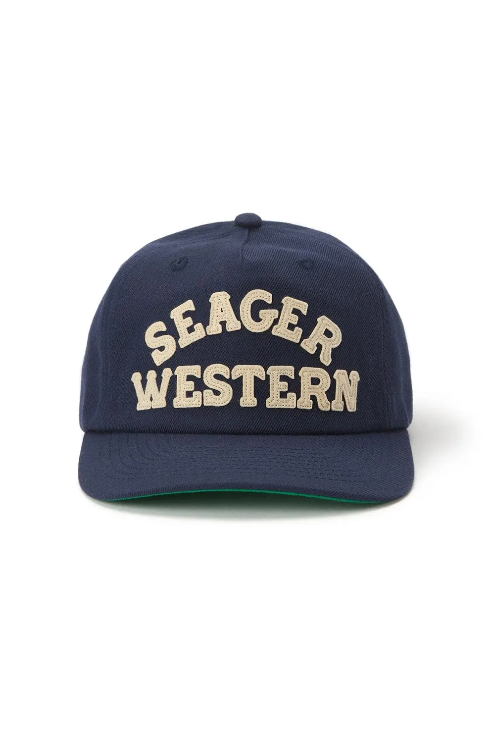SEAGER WESTERN SNAPBACK Navy sold by REVOLVR Menswear product image thumbnail 2