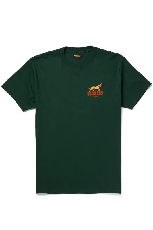 GOOD BOY TEE Green sold by REVOLVR Menswear