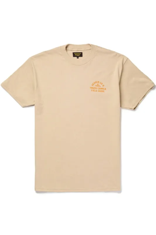 INFORMAL TRUCK GUIDE TEE Cream sold by REVOLVR Menswear