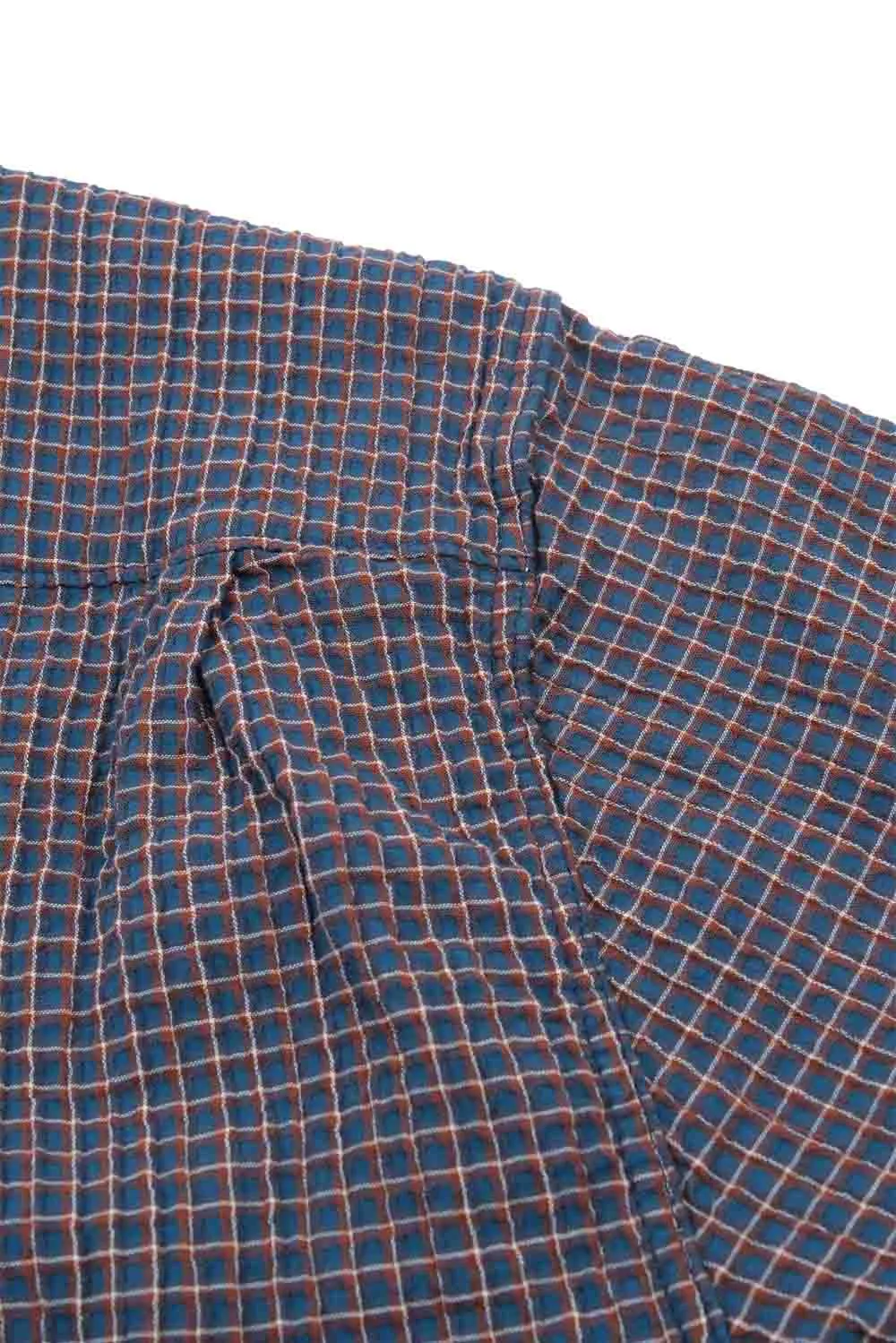 CAYUCOS SEERSUCKER Blue Plaid sold by REVOLVR Menswear product image thumbnail 5