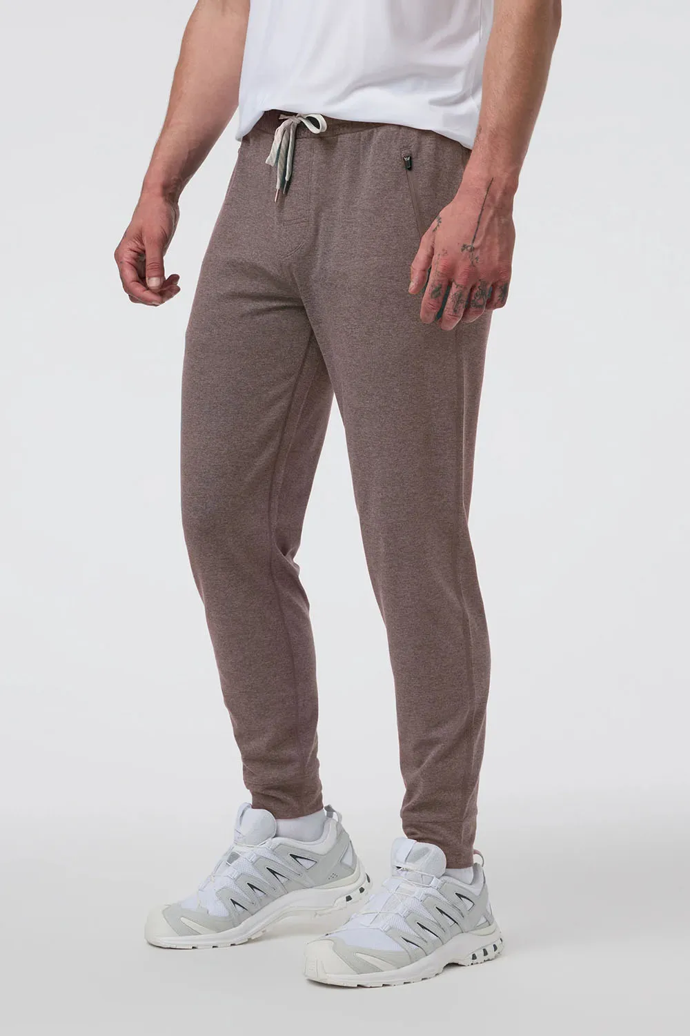 PONTO PERFORMANCE JOGGER Chia Heather sold by REVOLVR Menswear product image thumbnail 3
