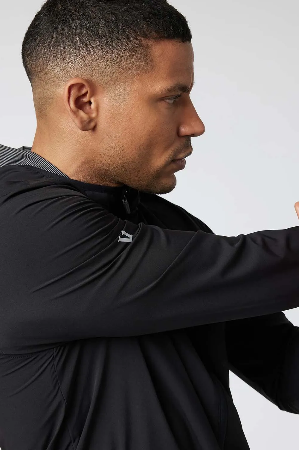 OUTDOOR TRAINER SHELL Black sold by REVOLVR Menswear product image thumbnail 4