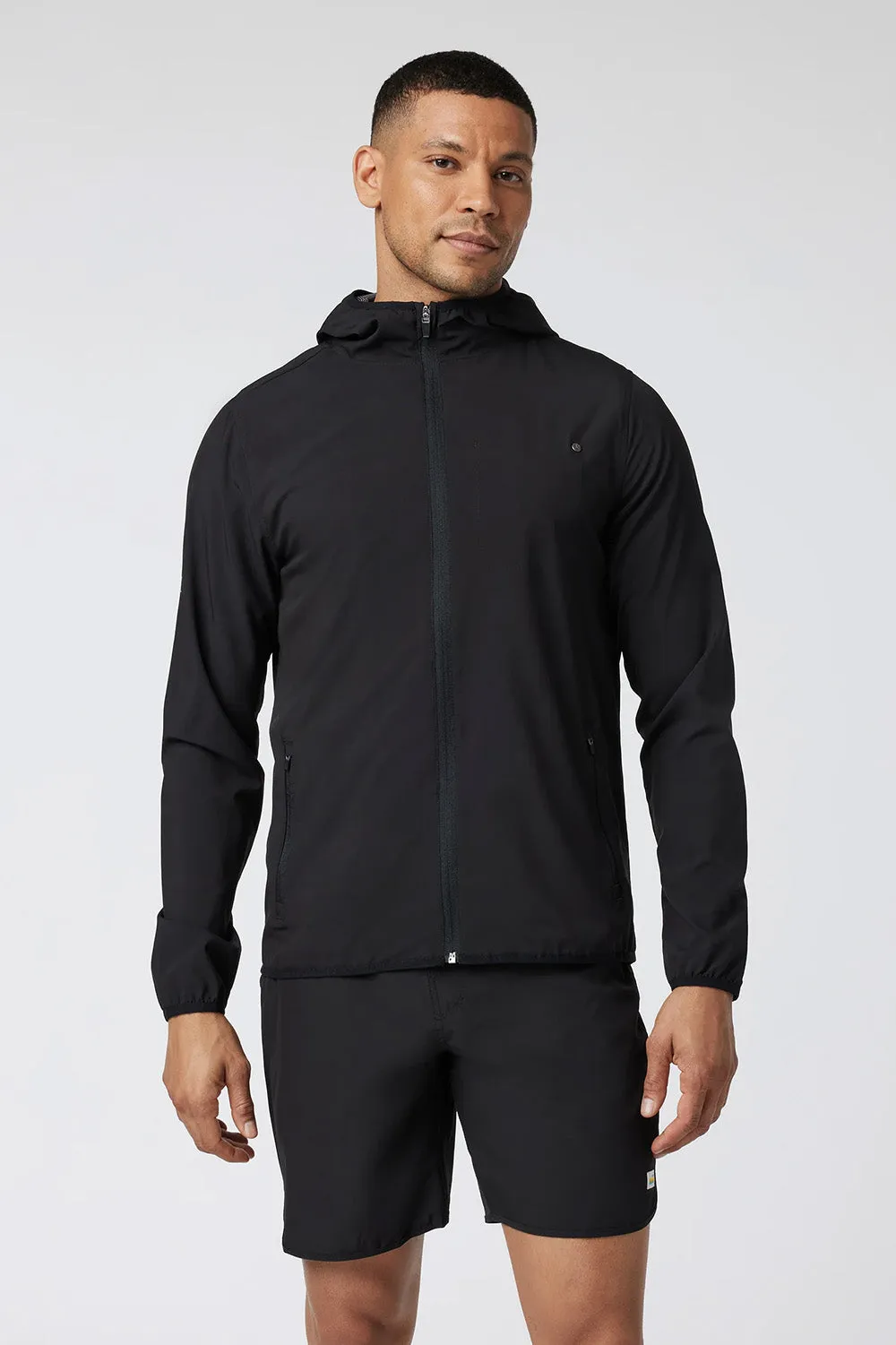 OUTDOOR TRAINER SHELL Black sold by REVOLVR Menswear product image thumbnail 2