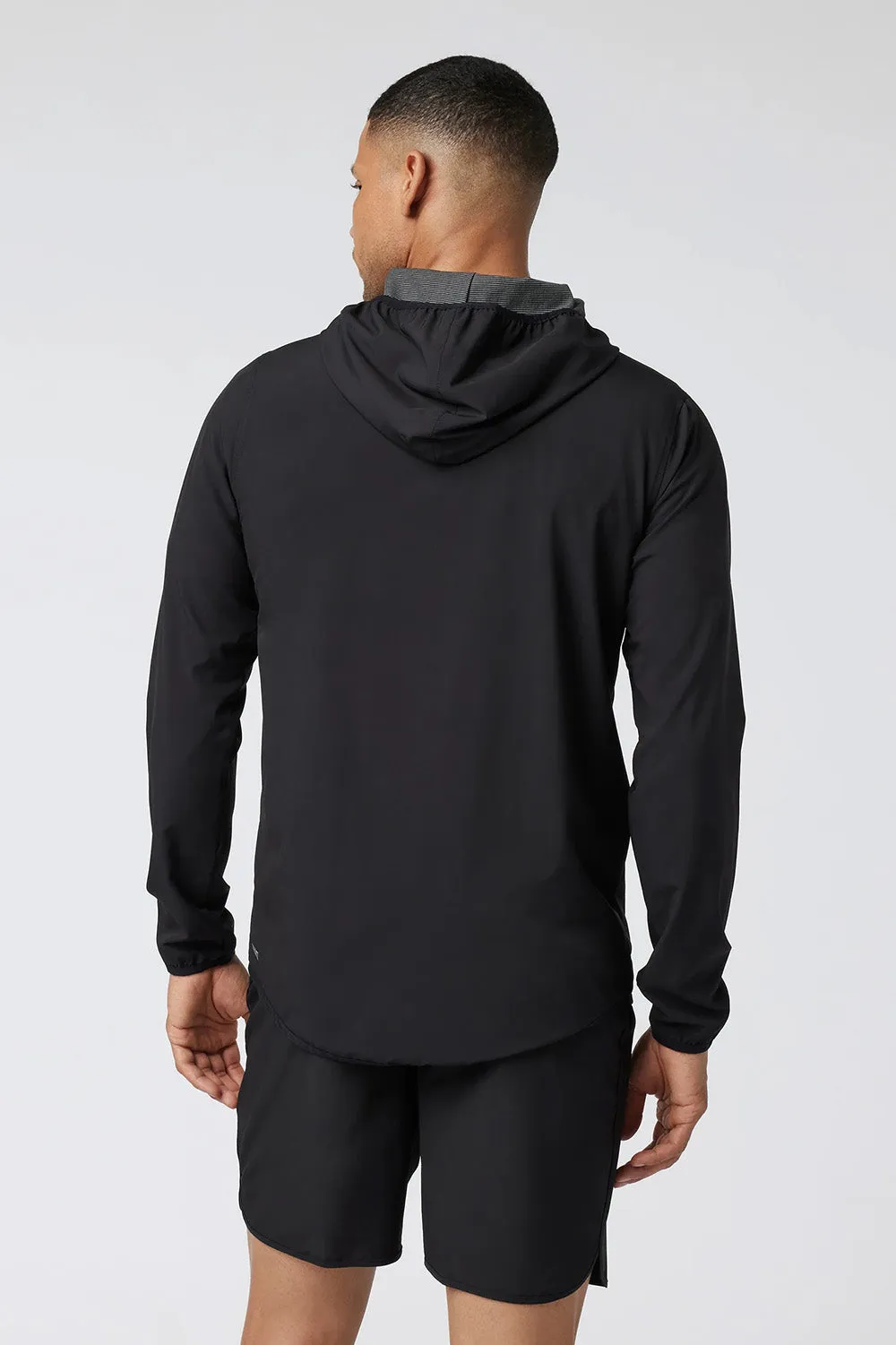 OUTDOOR TRAINER SHELL Black sold by REVOLVR Menswear product image thumbnail 3