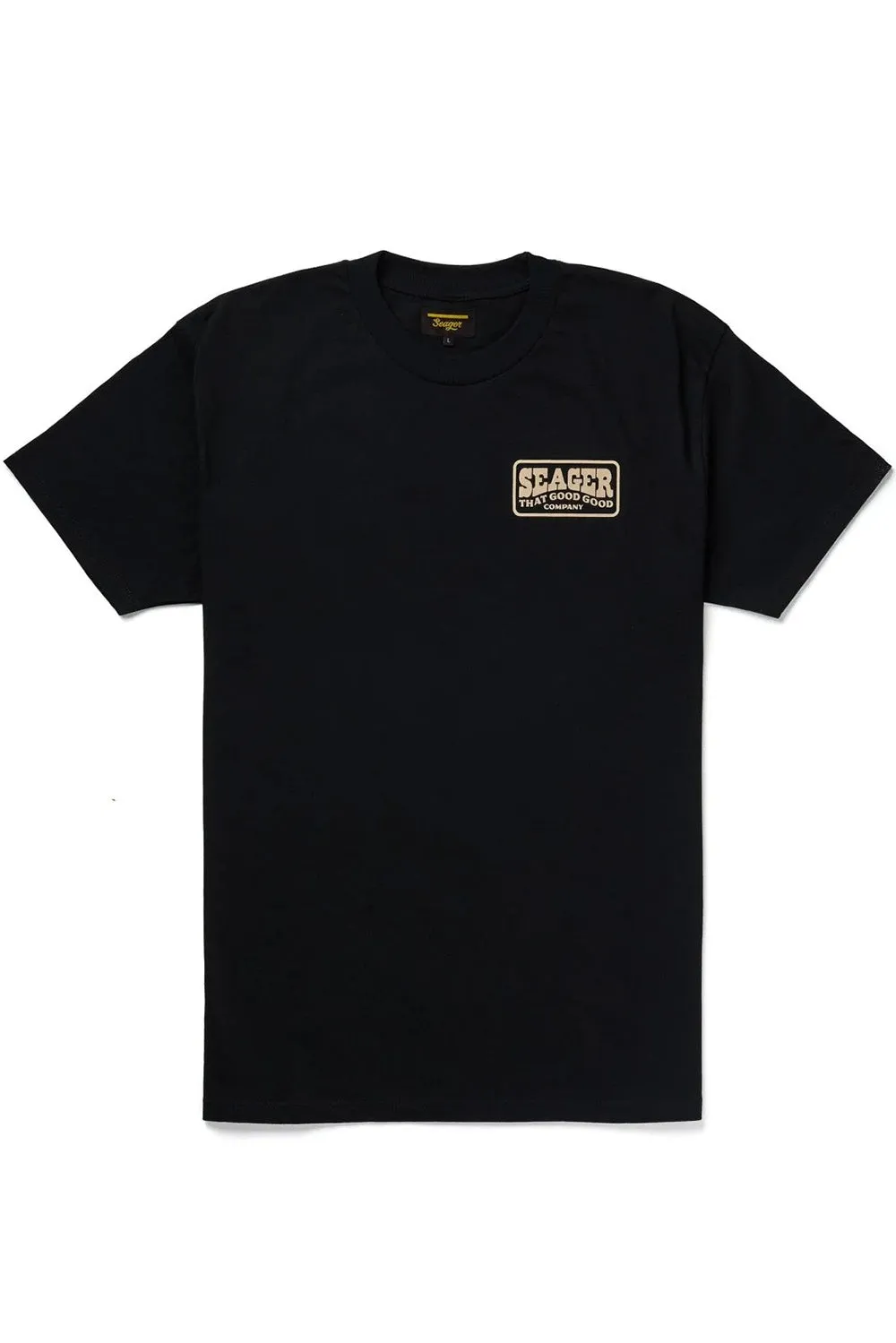 GOOD GOOD TEE Black sold by REVOLVR Menswear
