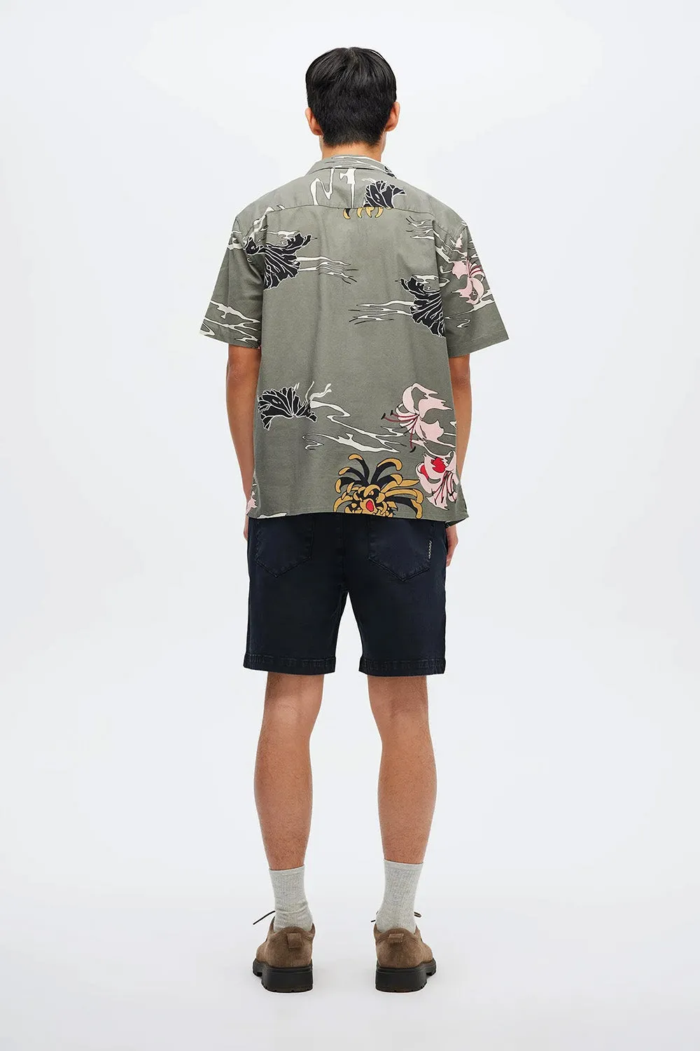 SATIVA PRINT SS SHIRT Military sold by REVOLVR Menswear product image thumbnail 4
