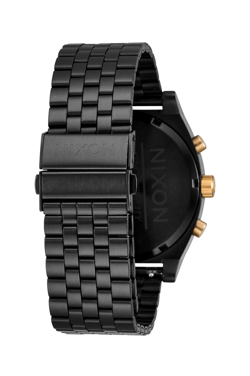 TIME TELLER CHRONO - BLACK/BLACK/GOLD sold by REVOLVR Menswear product image thumbnail 4